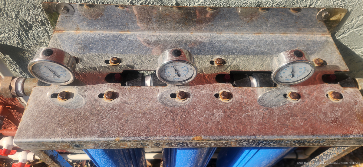 Whole House Water Treatment stainless bolts?  