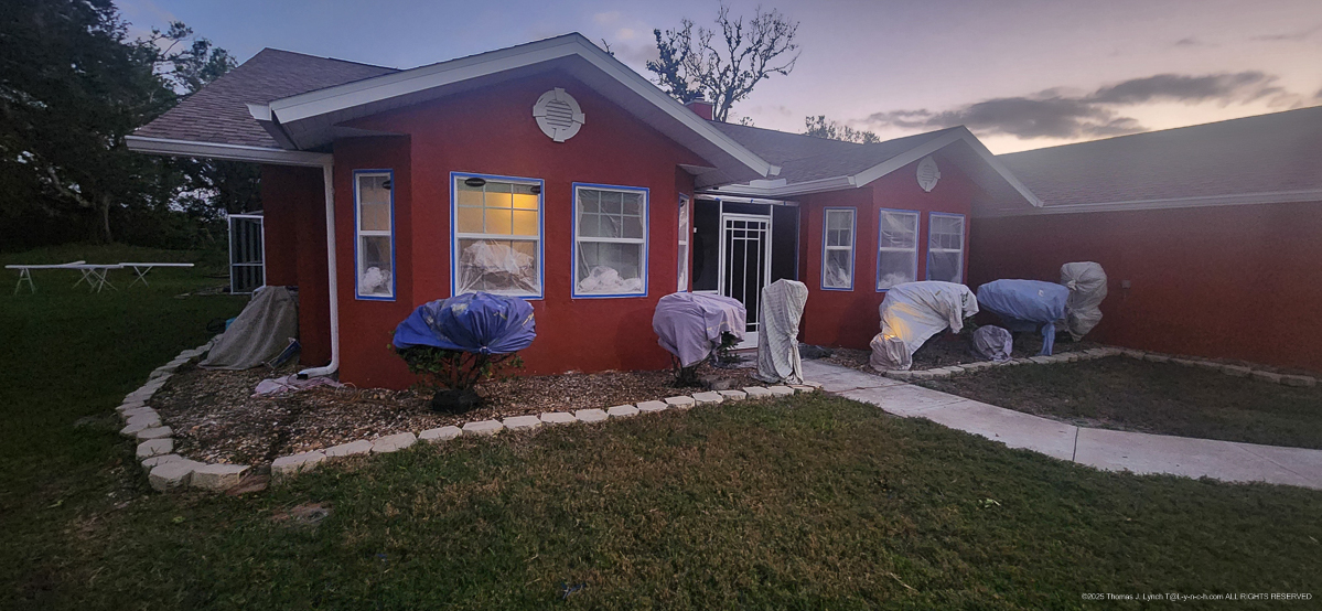 Worx of Faith - Josh painting the shack