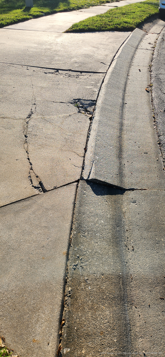 LOJ LOW 361 Woodvale Gutter and street issue