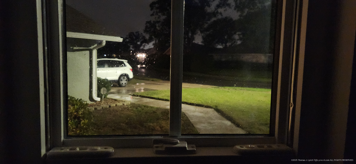 Front yard - nighttme