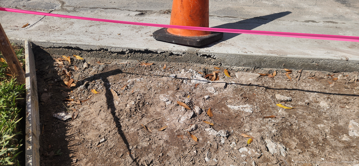 361 Woodvale Concrete Apron and Gutter work